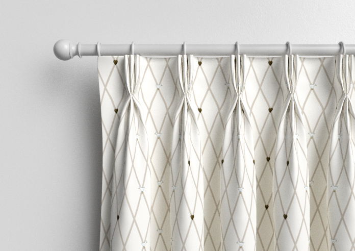 Puddle Down, Trellis Down - Made to Measure Curtains - Image 11